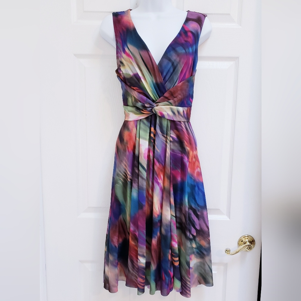 Elana KATTAN Rainbow Dress Multi-color